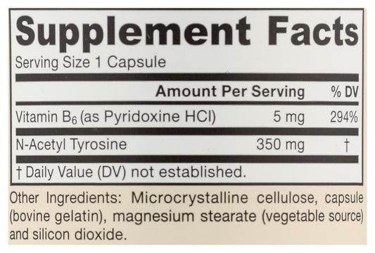 Jarrow 120ct N-Acetyl Tyrosine