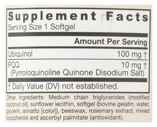 Jarrow 30ct QH-Absorb 100mg + PQQ