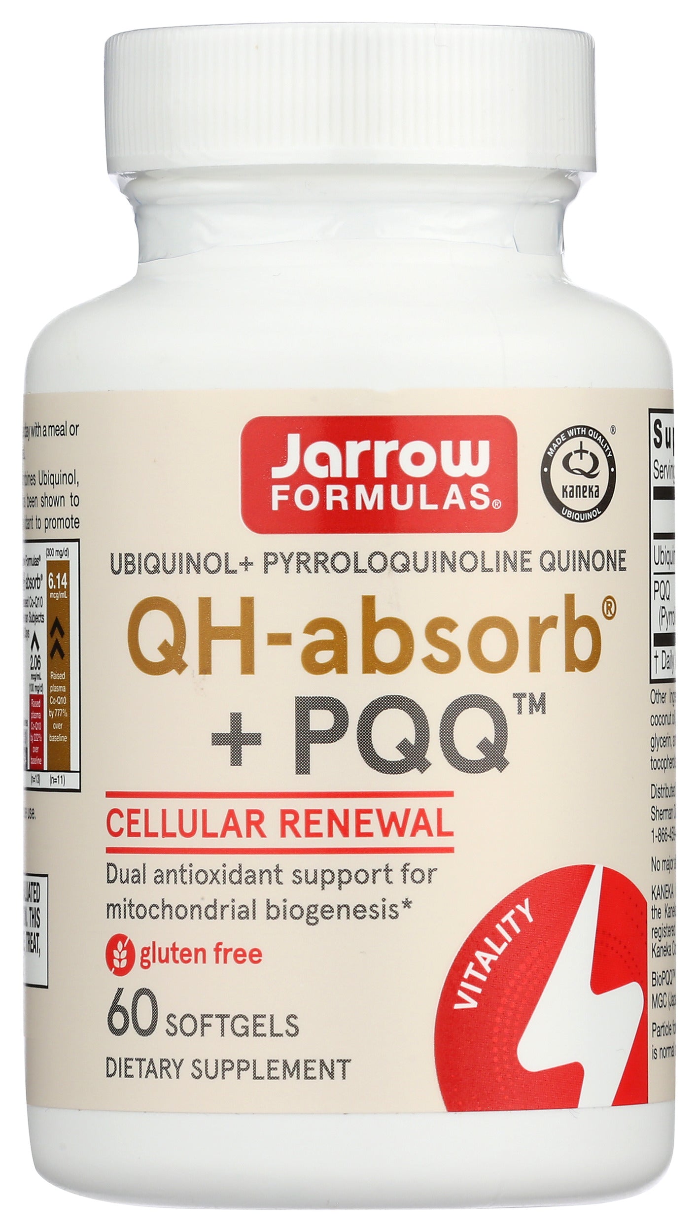 Jarrow 30ct QH-Absorb 100mg + PQQ