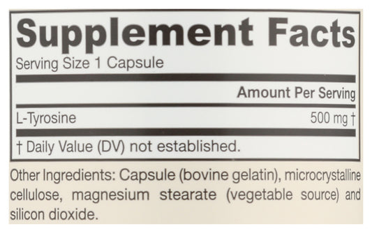Jarrow 100ct L-Tyrosine