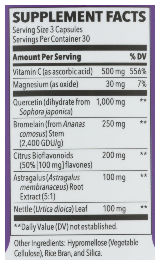 LifeSeasons Breathe-X 90 Veg Capsules