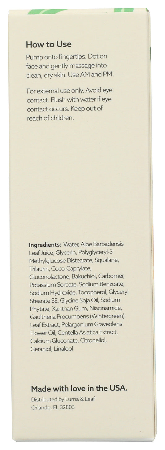 Luma & Leaf Clear Slate Serum