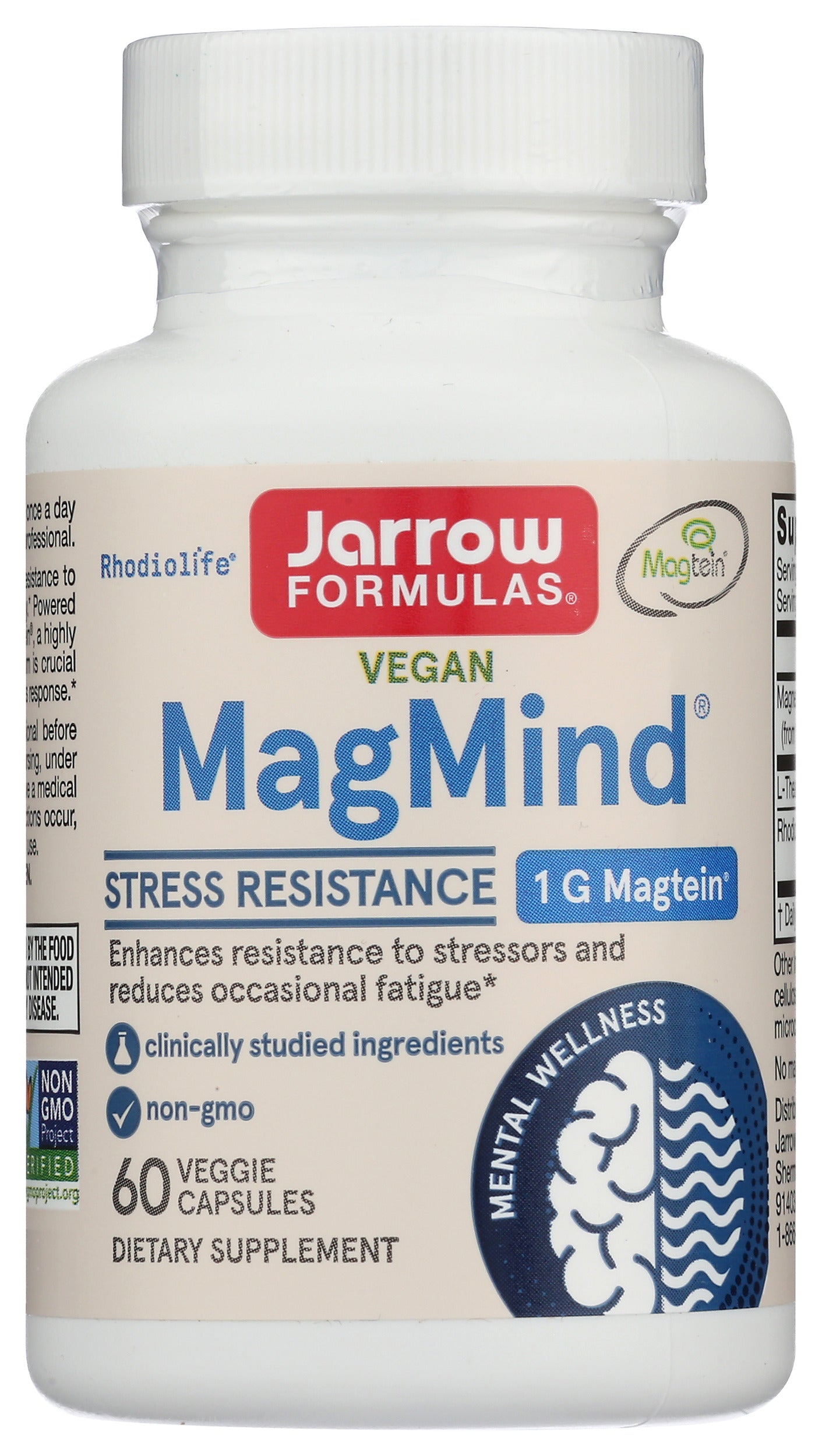 Jarrow 60ct MagMind Stress Resistance