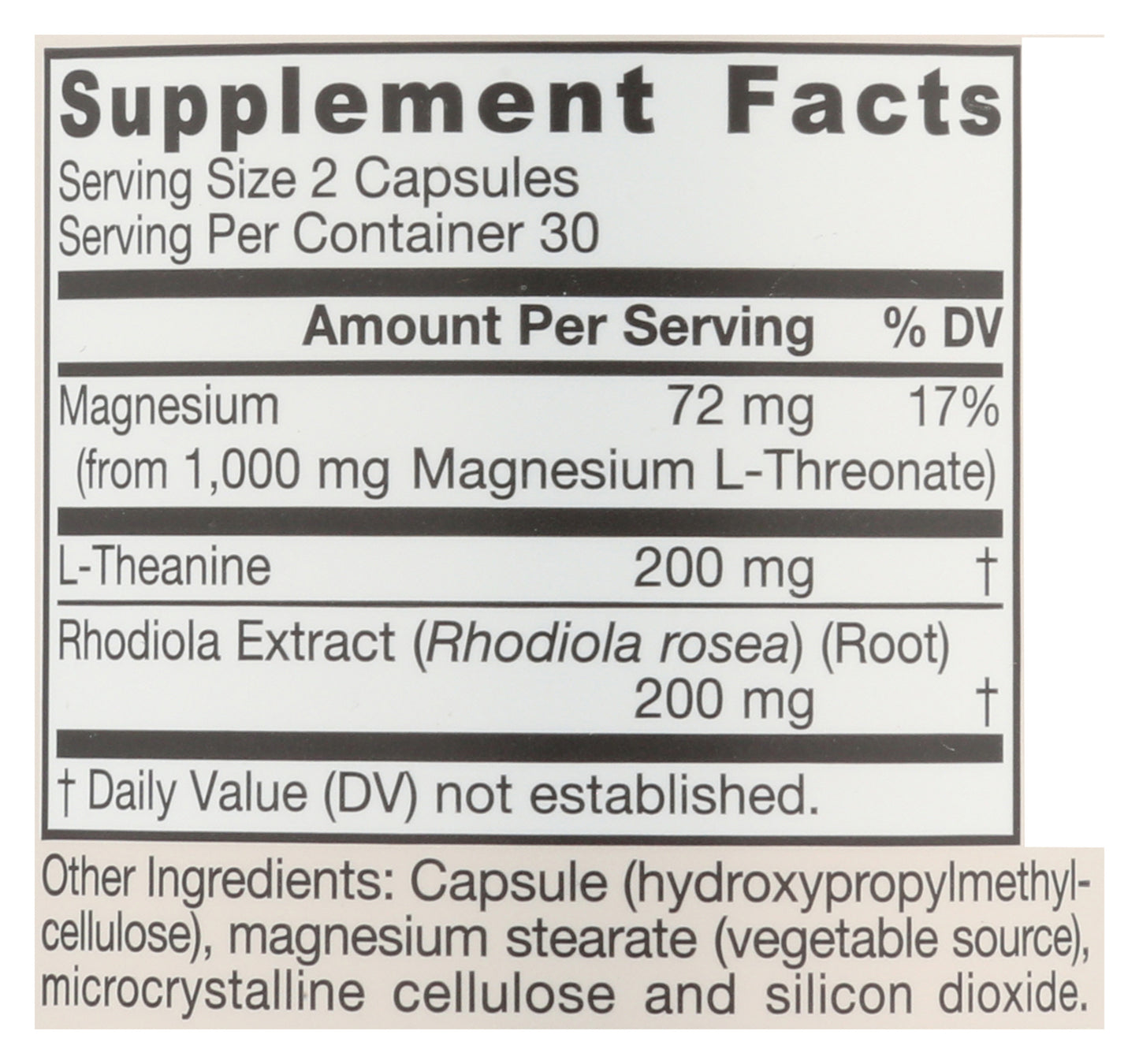Jarrow 60ct MagMind Stress Resistance
