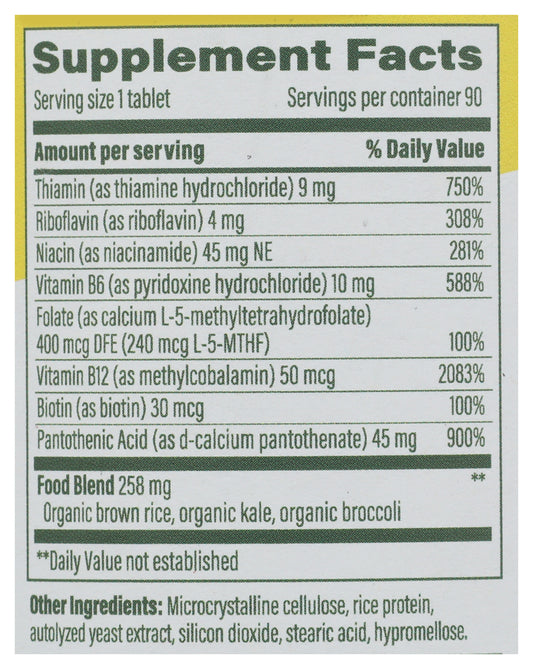 MGF Balanced B Complex 90 ct