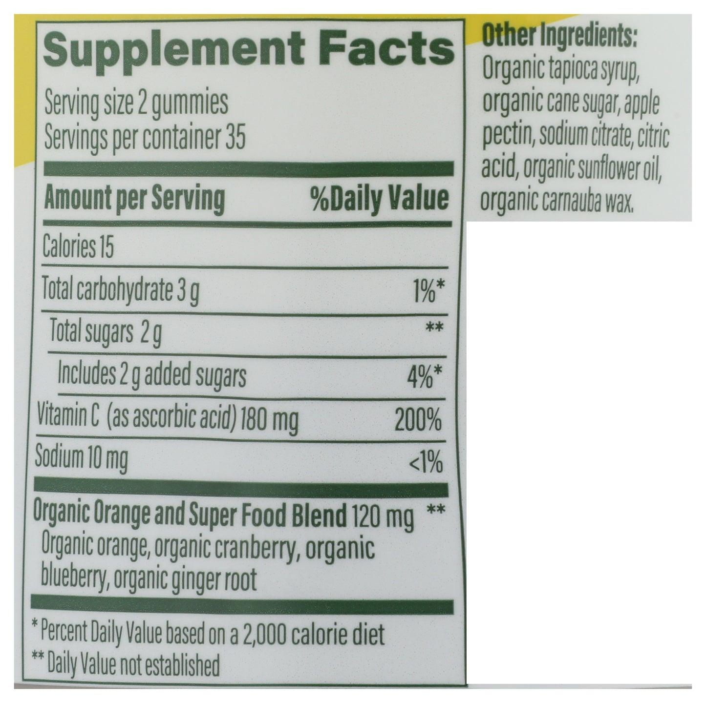 MGF C Defense Gummies Tangy Citrus