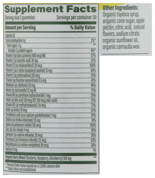 MGF Kids Multi Gummies Berrylicious