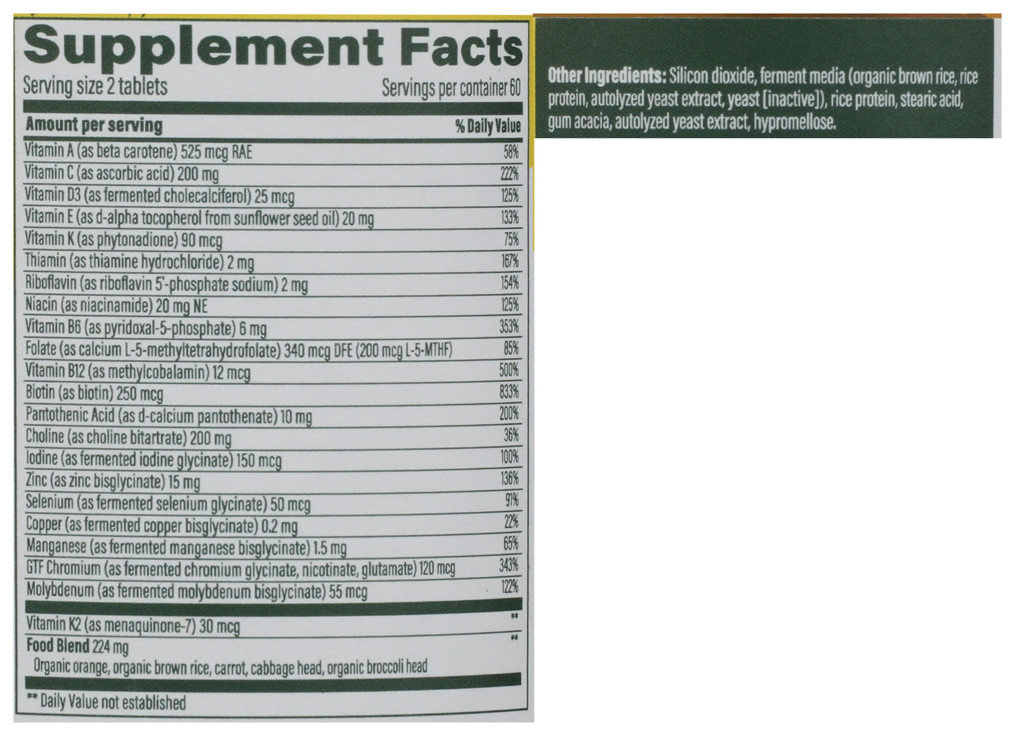 MGF Mens 40+ Advanced Multivitamin 120 ct