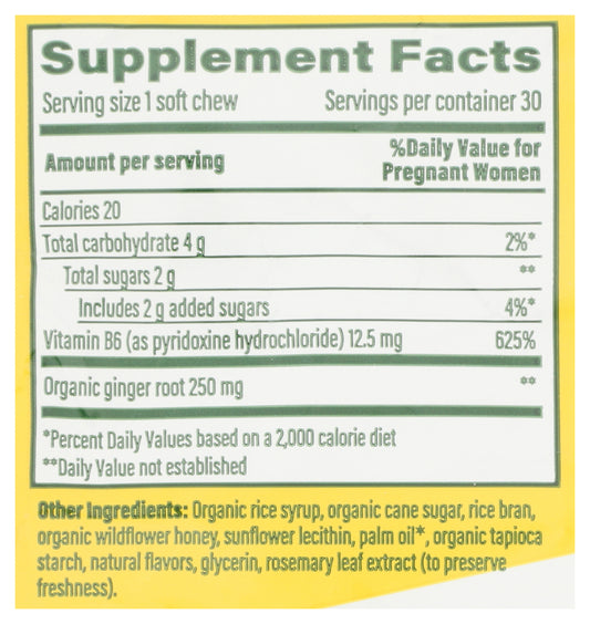 MGF Baby & Me 2 Morning Sickness Nausea Relief Sof