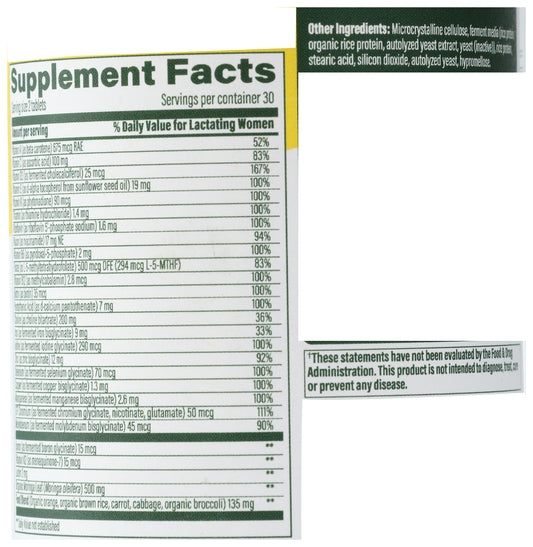 MGF Baby & Me 2 Postnatal Multi