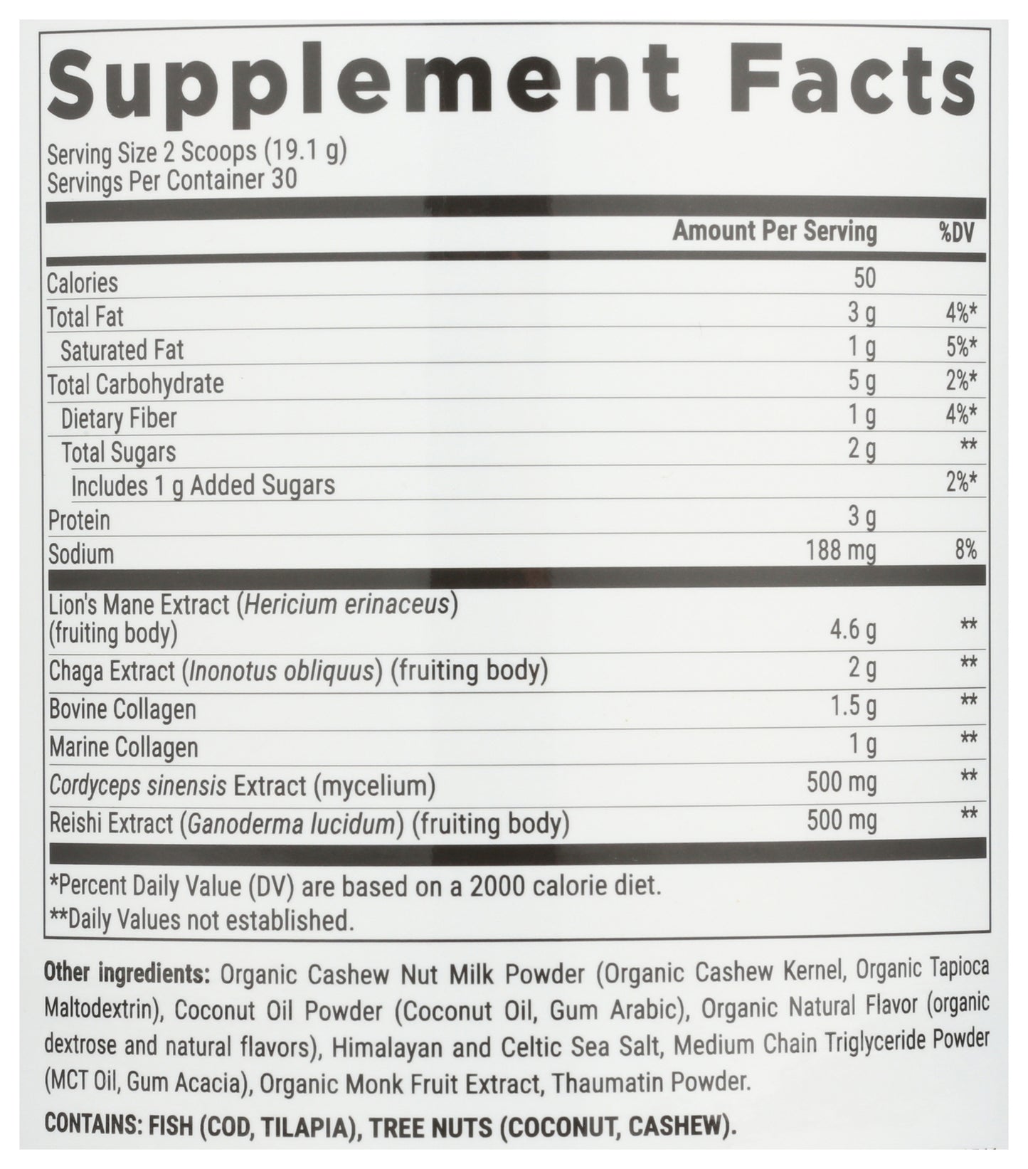 BIOptimizers Mushroom Breakthrough Salted Caramel 30ct