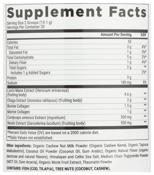 BIOptimizers Mushroom Breakthrough Salted Caramel 30ct