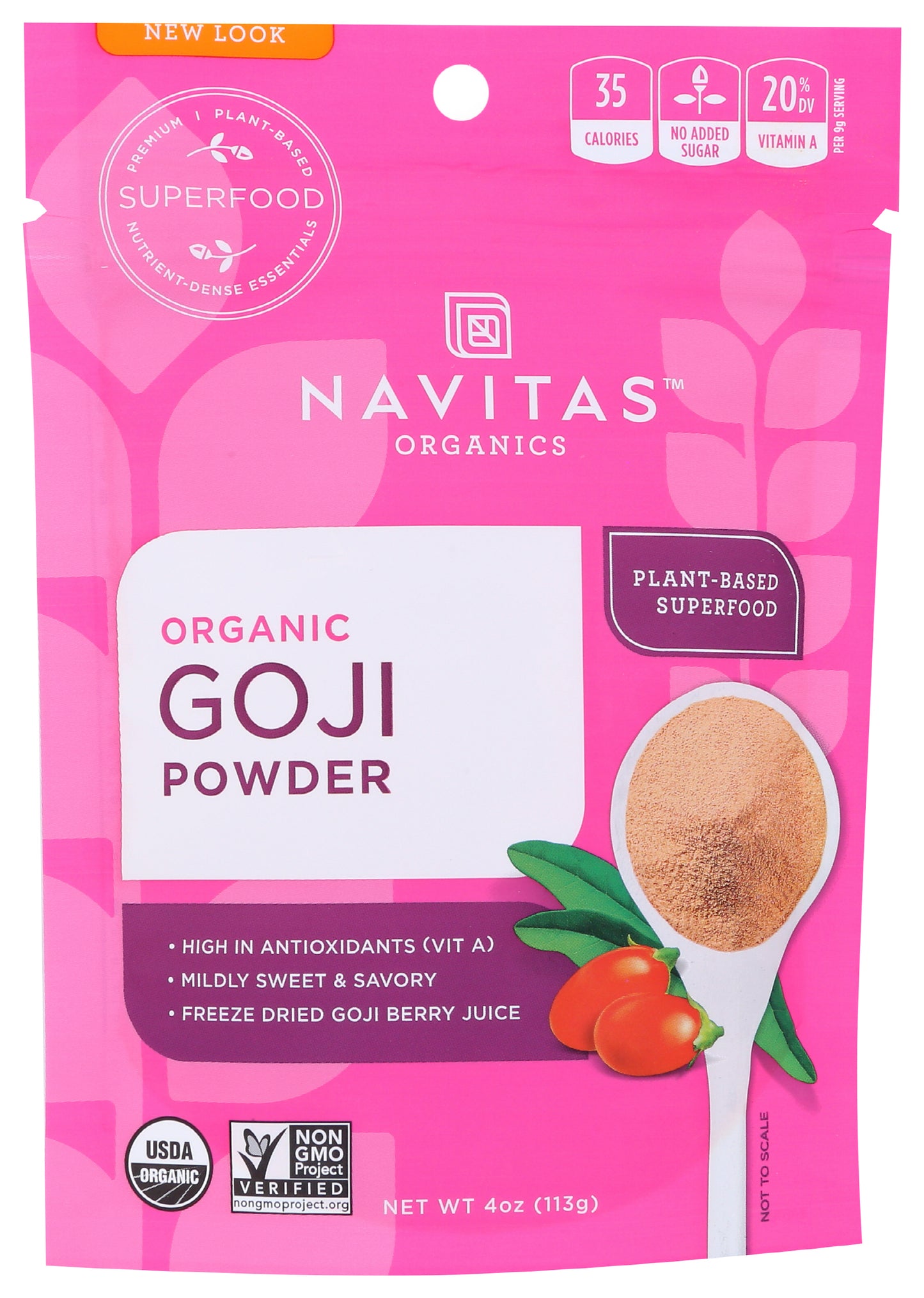 Navitas Organic Goji Powder 4oz