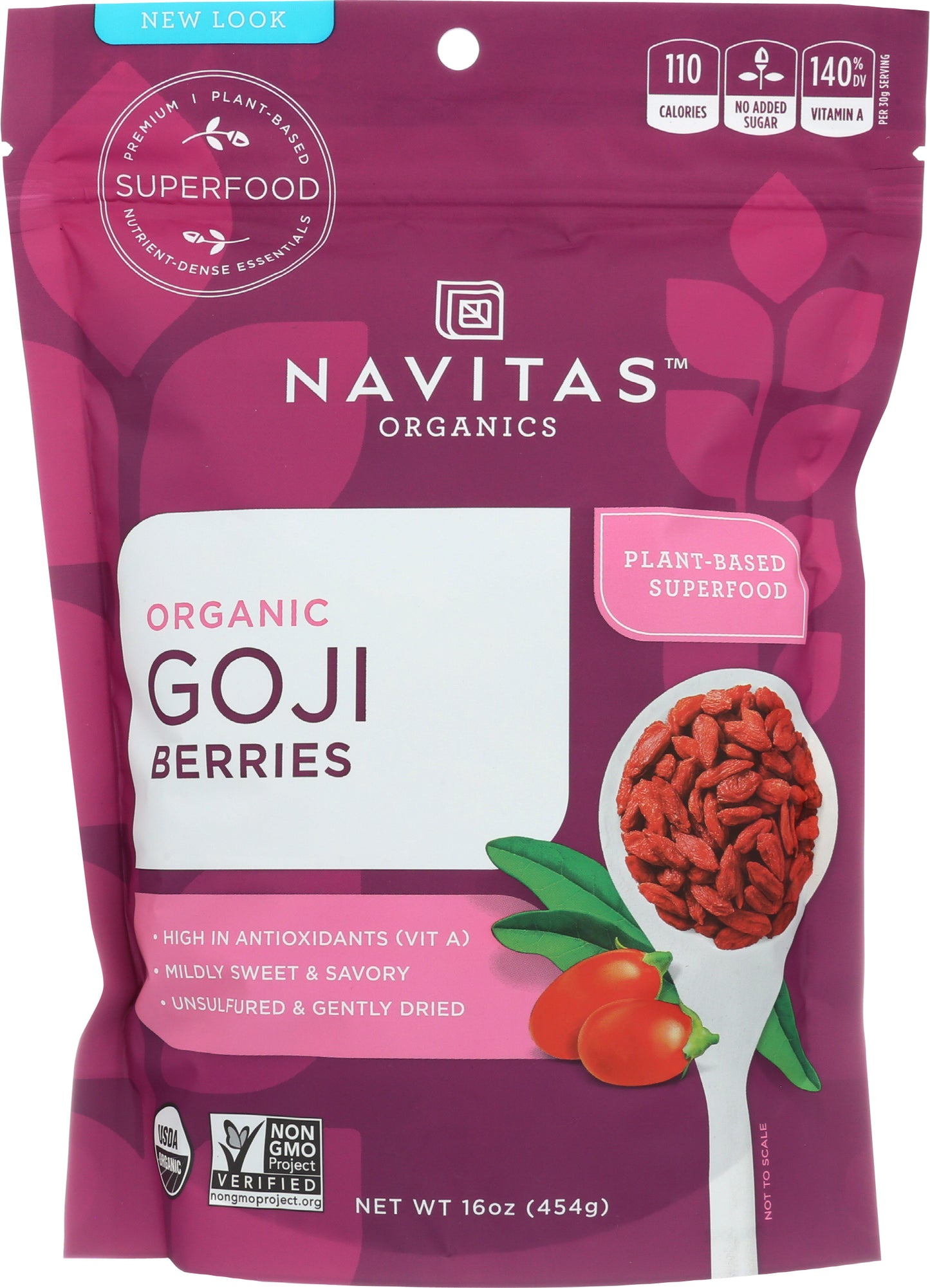 Navitas Goji Berries Organic 16oz