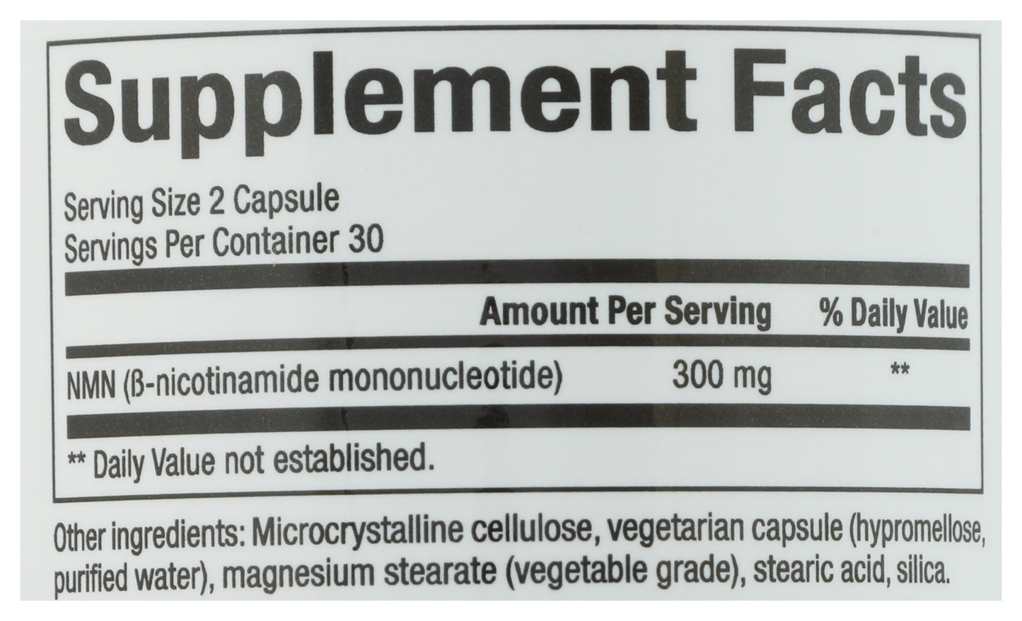 Natural Factors NMNSurge 300 mg 60ct