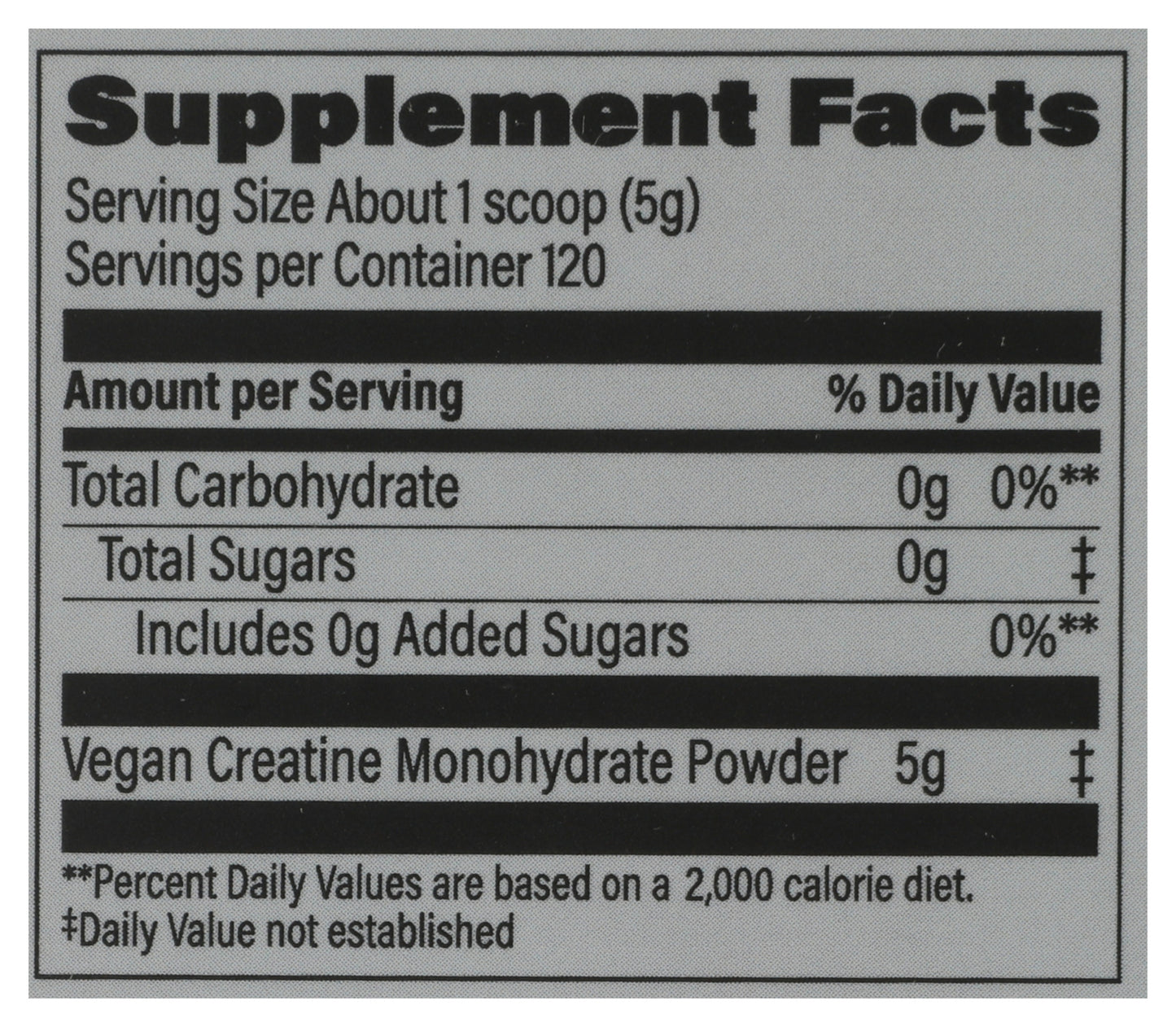 Sunwarrior Active Creatine Unfl 600g 120srv