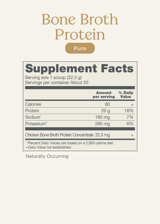 The Good Collective Bone Broth Protein Pure