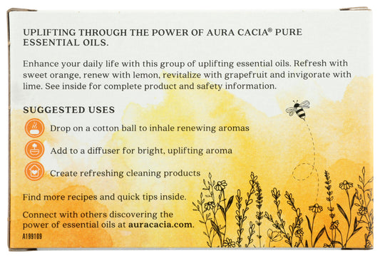 Aura Cacia Uplifting Kit