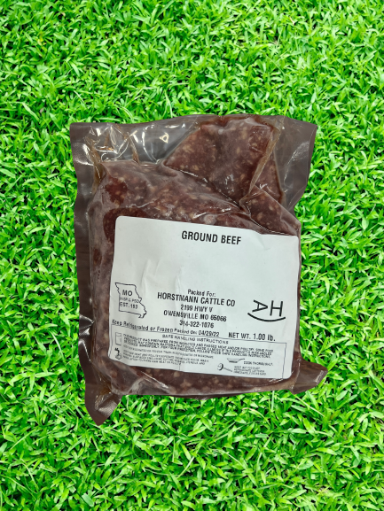 Horstmann Cattle Co Ground Beef 80/20 1 lb.