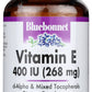 Bluebonnet Vitamin E 268mg 100 Softgels Front of Bottle