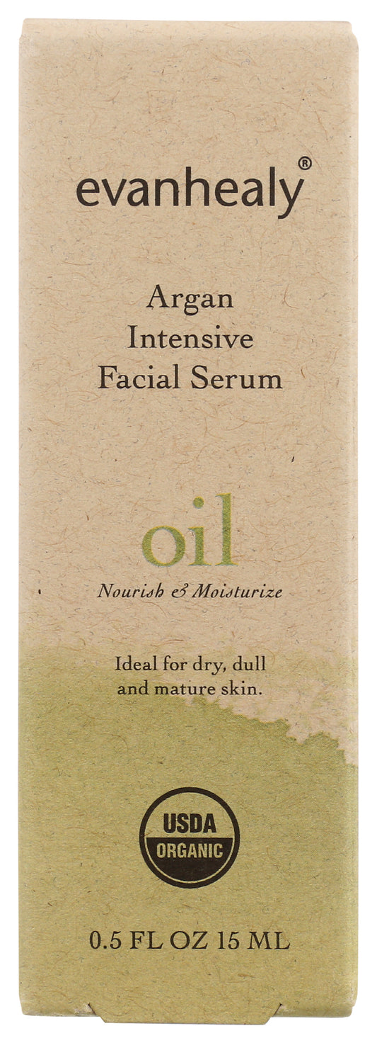 evanhealy Argan Intensive Facial Serum 0.5 Fl. Oz. Front