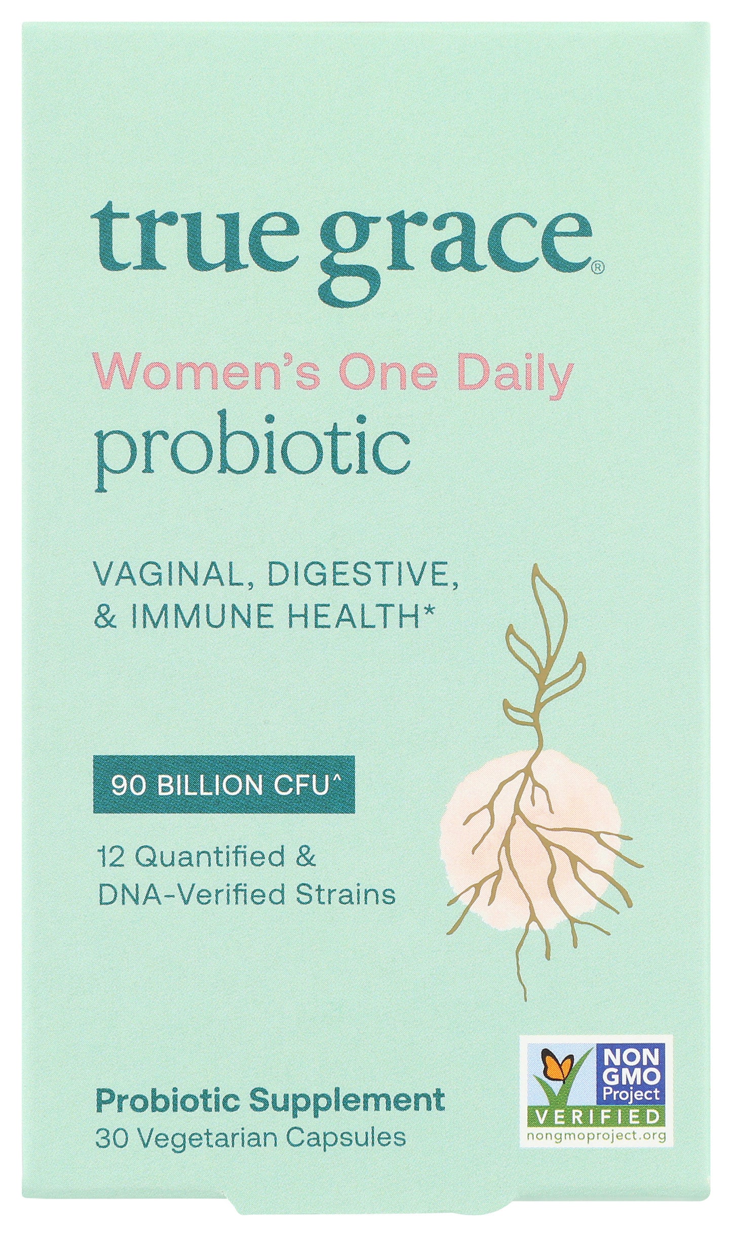 True Grace Women's Probiotic Front of Box