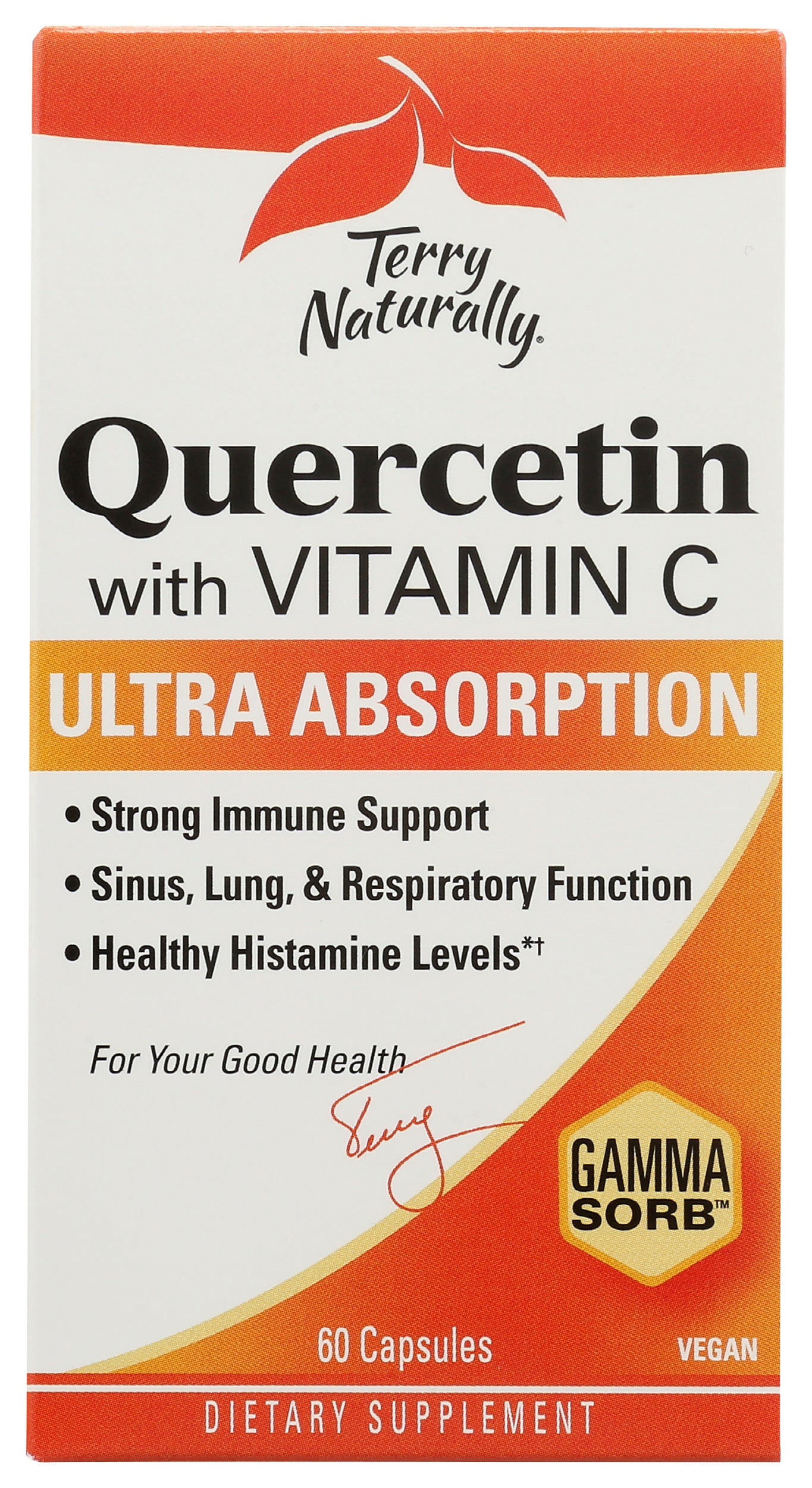 Terry Naturally Quercetin with Vitamin C 60 Capsules