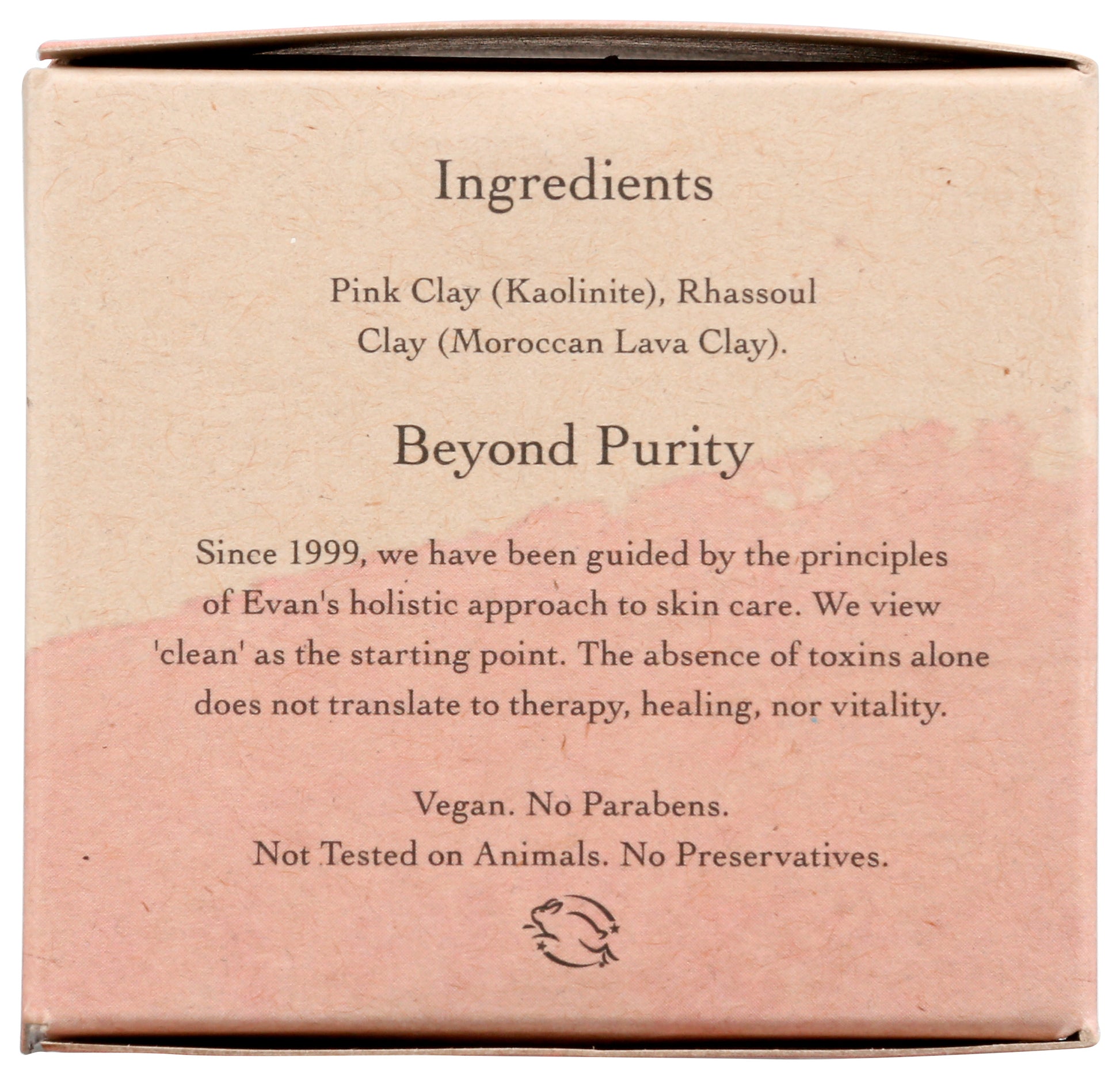 evanhealy French Rose Clay 1 Oz. Back