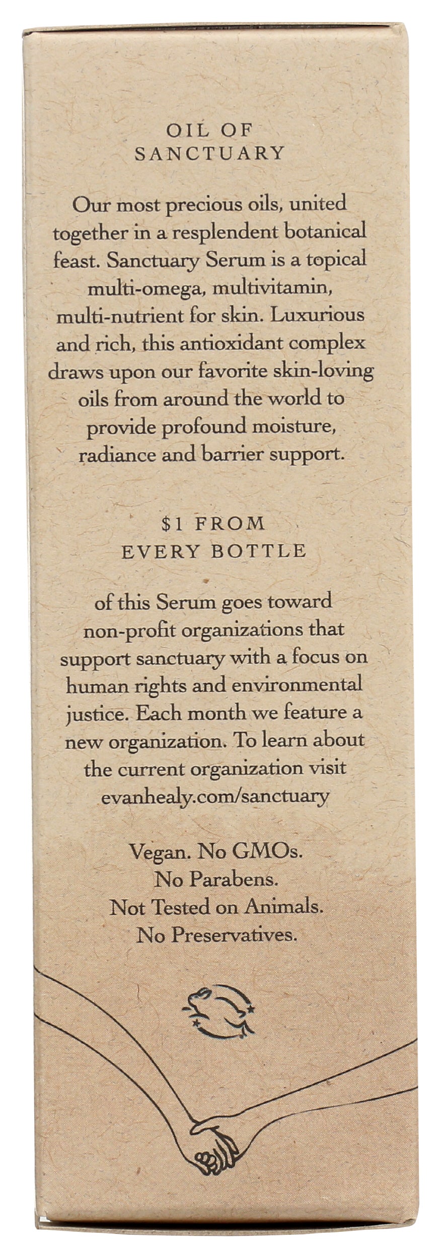 evanhealy Sanctuary Serum 1 Fl. Oz. Back