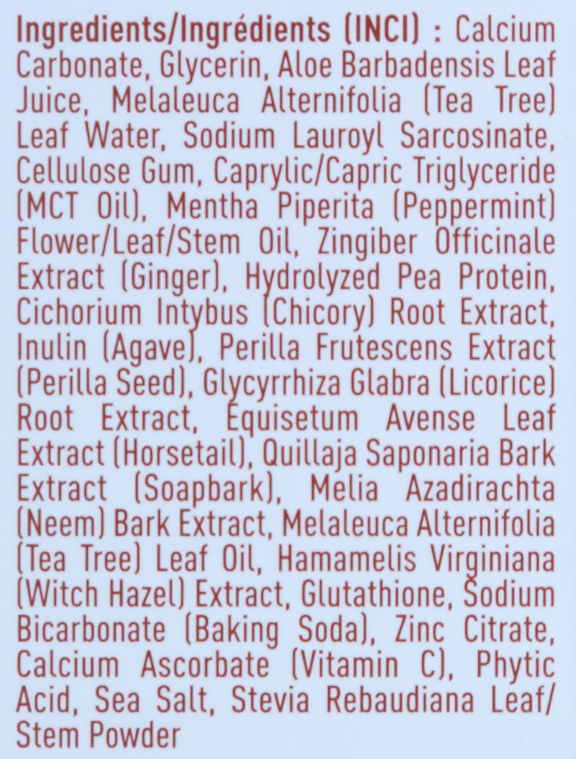 Desert Essence Prebiotic Plant-Based Toothpaste Gingermint with Perilla Seed 6.25 oz