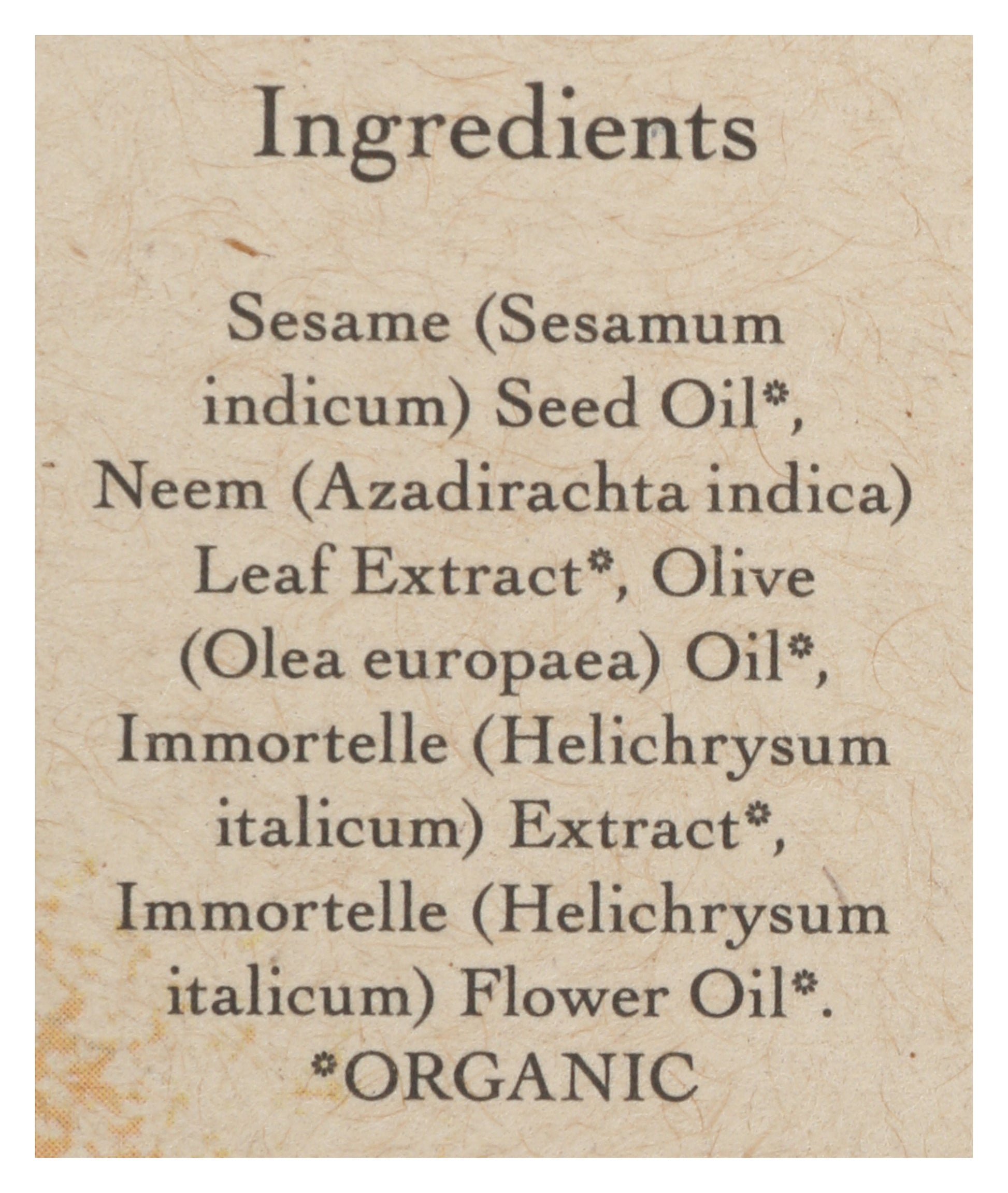 evanhealy Neem Immortelle Purifying Infusion Oil 1 Fl. Oz. Back