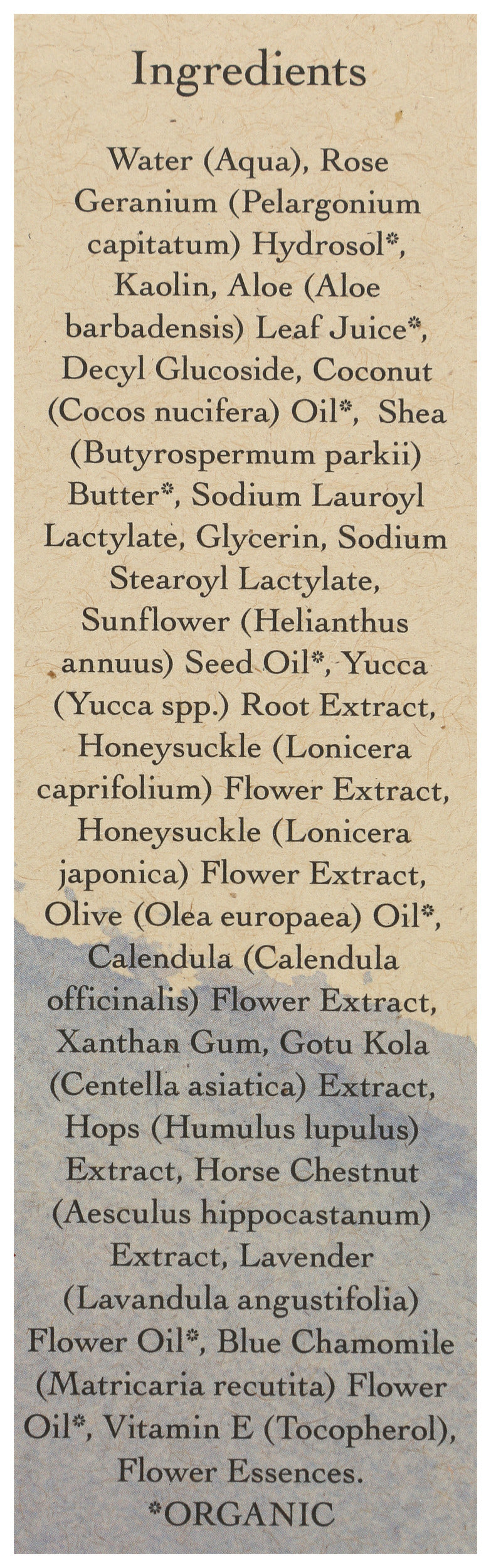 evanhealy Blue Lavender Cleansing Milk 4 Fl. Oz. Back