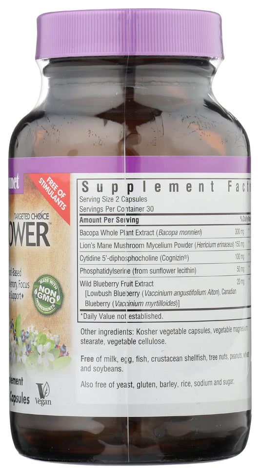 Bluebonnet BrainPower 60 Vegetable Capsules