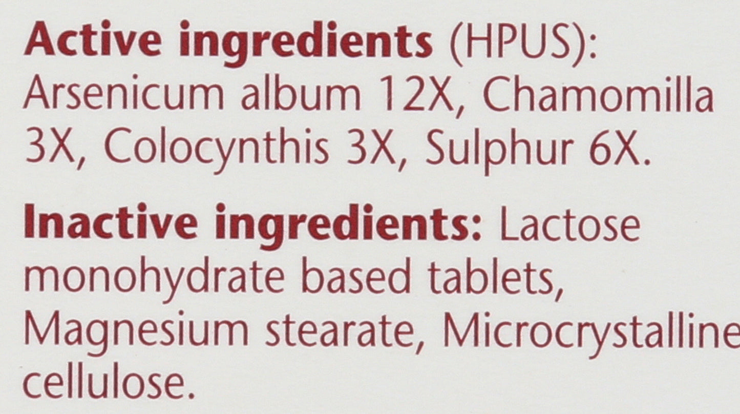 Boericke & Tafel Sciatic-Aide 100 Tablets Back