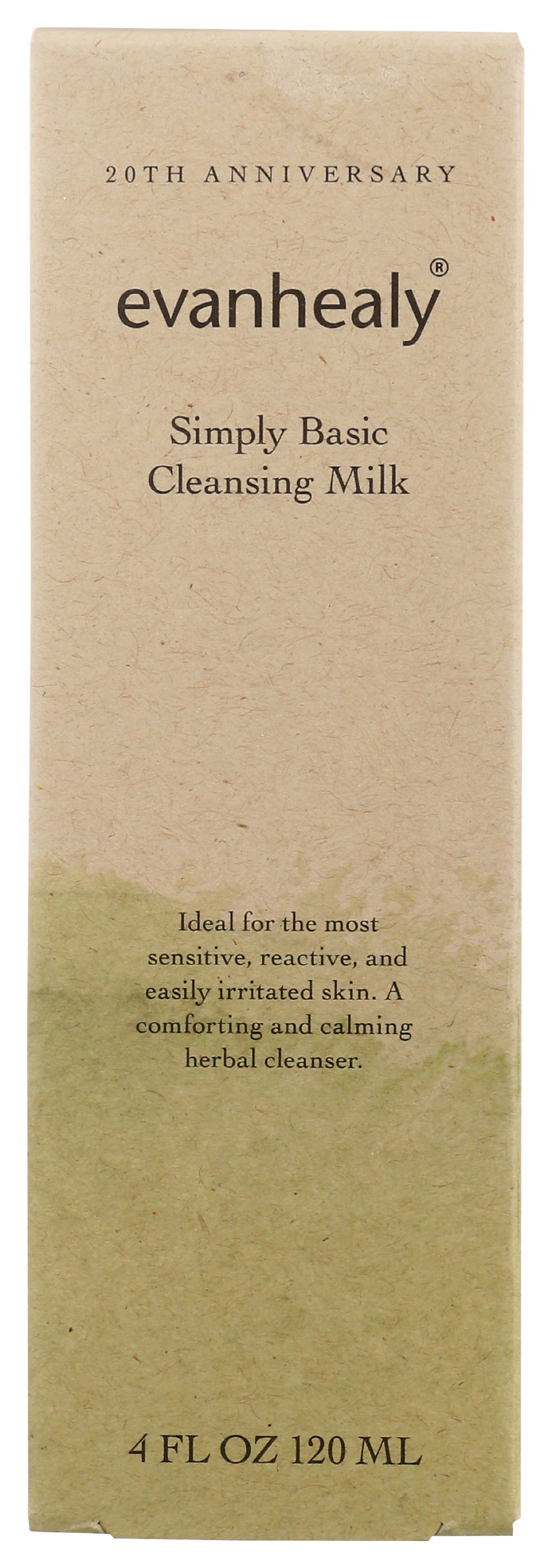 evanhealy Simply Basic Cleansing Milk 4 Fl. Oz. Front