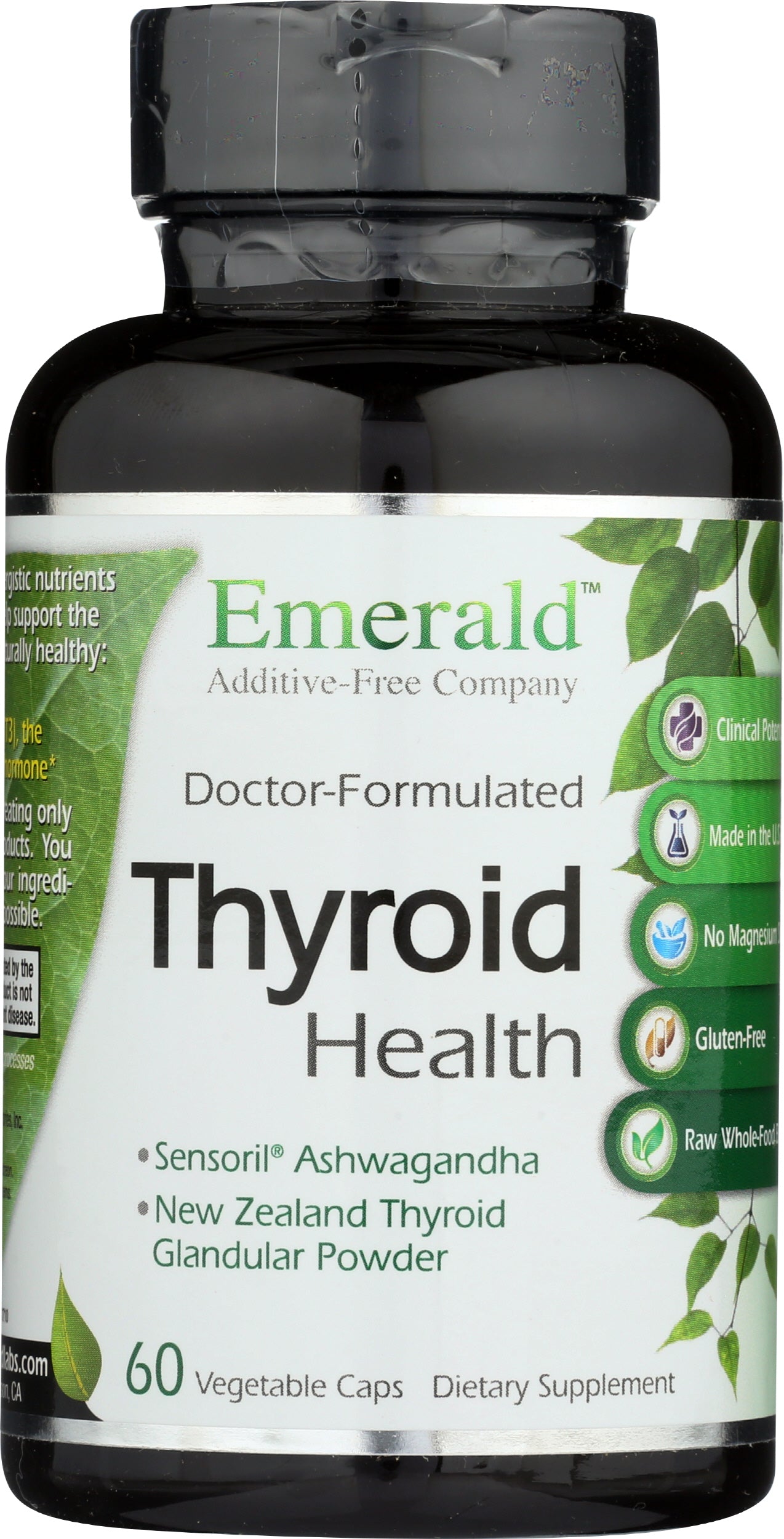 Emerald Labs Thyroid Health 60 Vegetable Caps