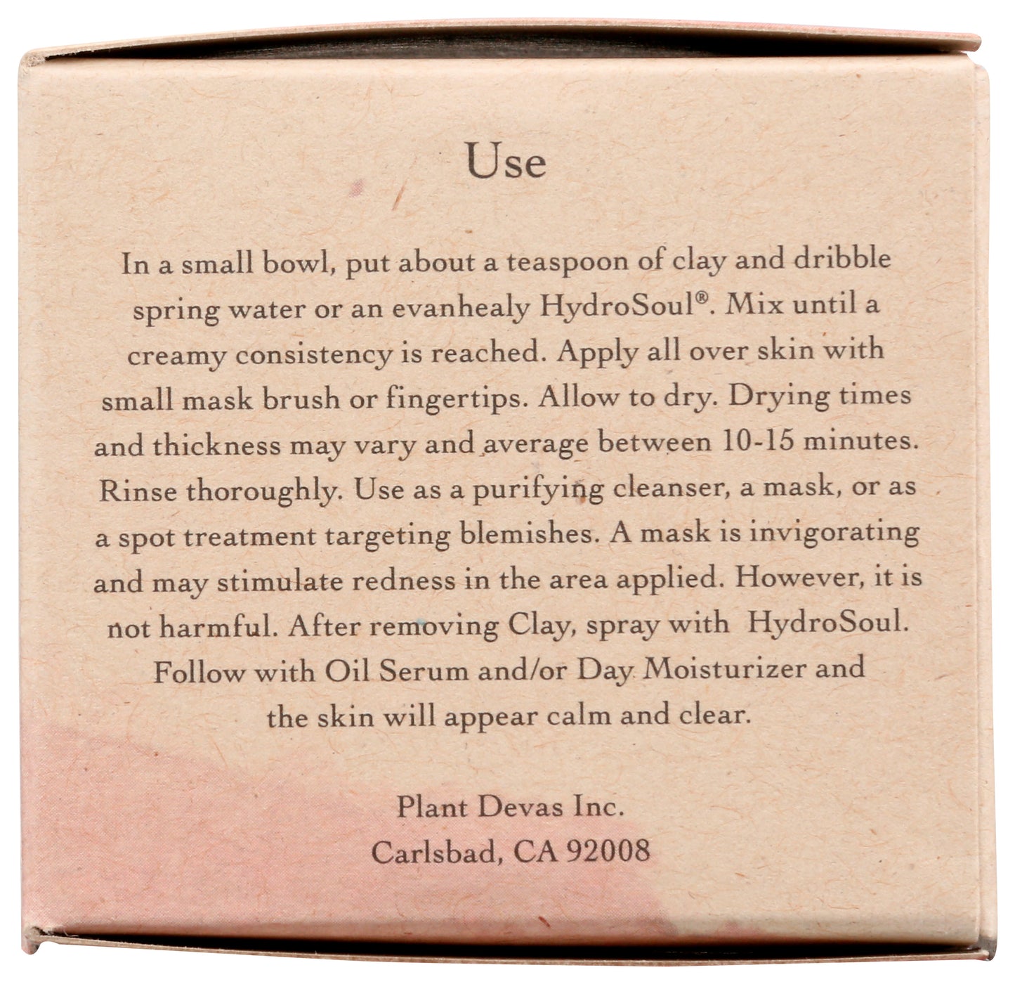 evanhealy French Rose Clay 1 Oz. Back