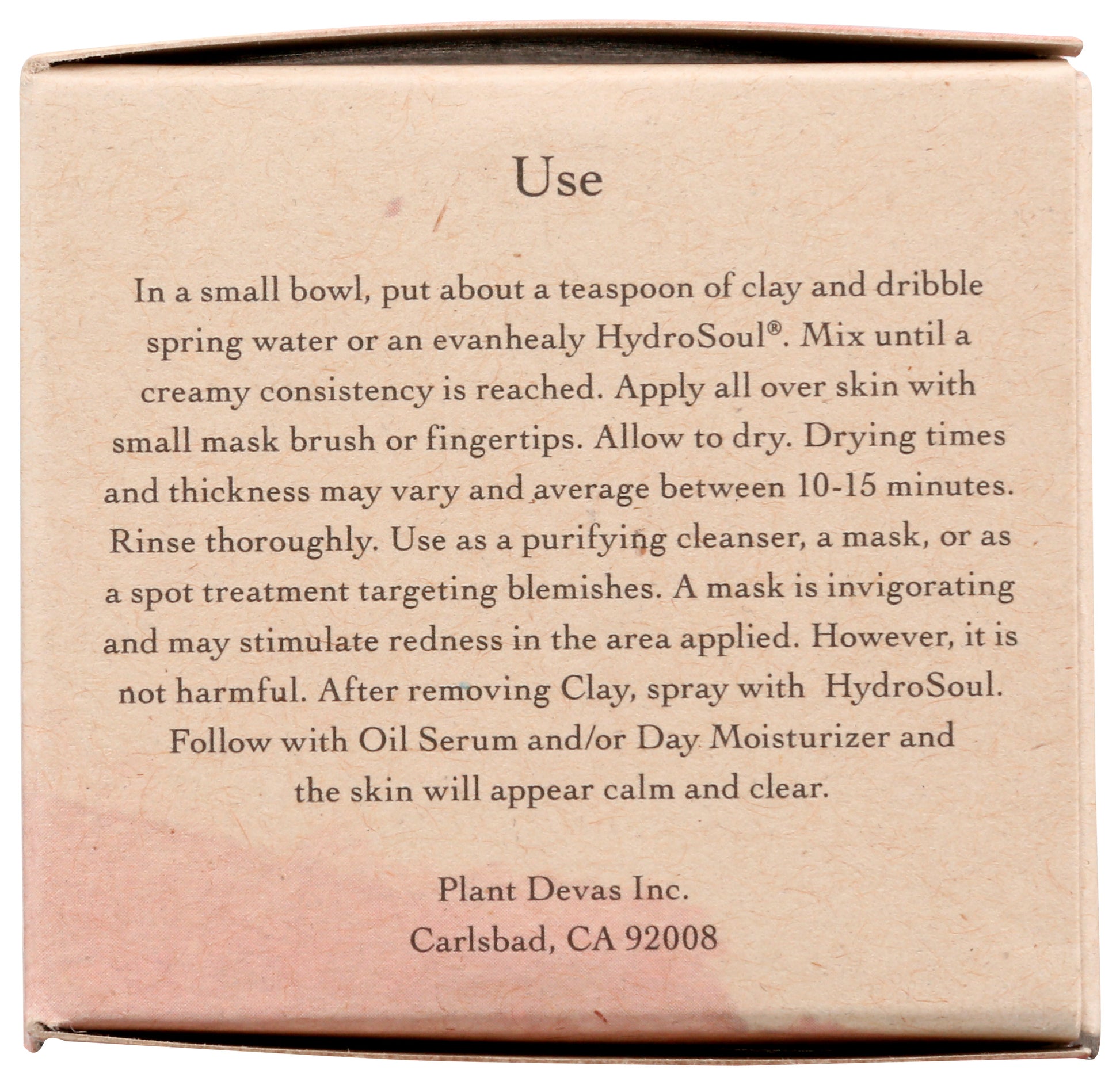 evanhealy French Rose Clay 1 Oz. Back