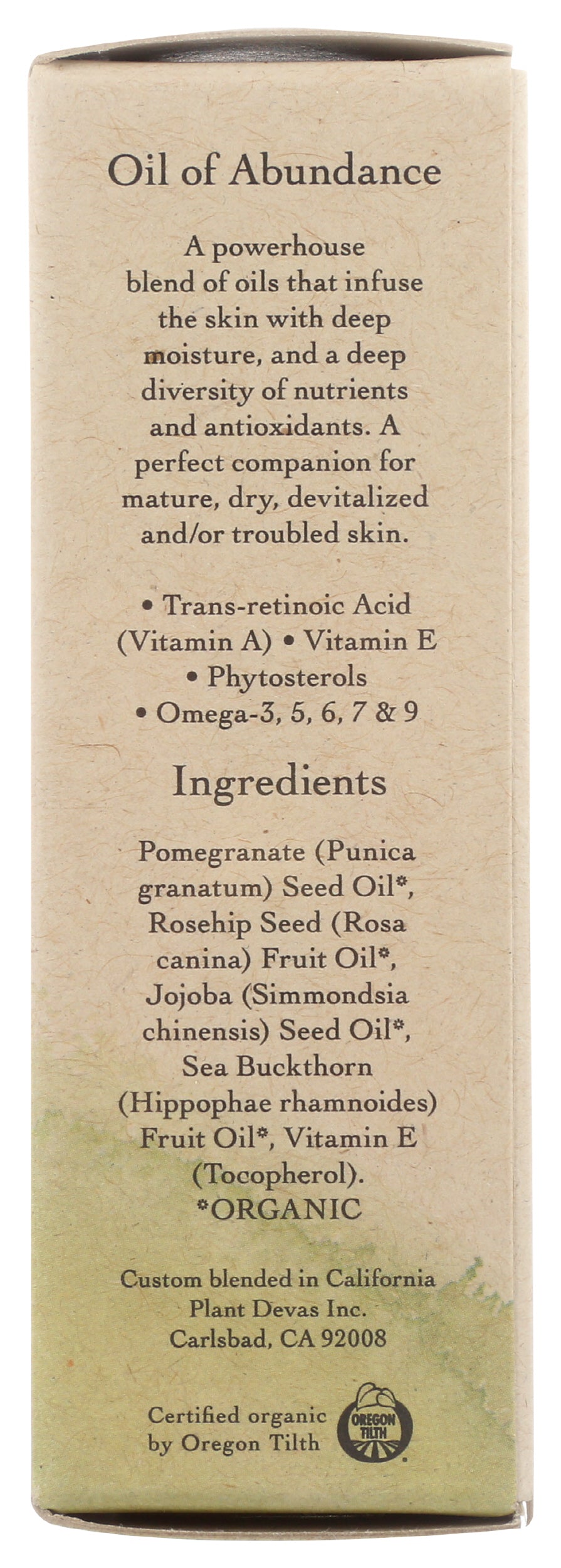 evanhealy Pomegranate Repair Serum Oil 0.5 Fl. Oz. Back