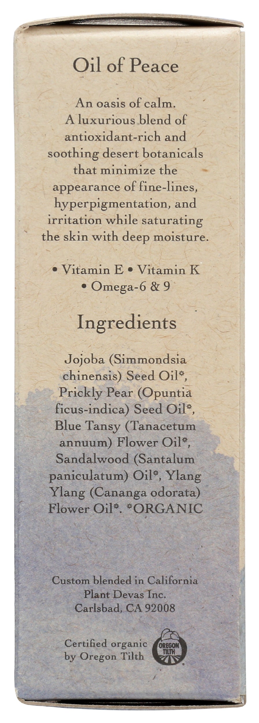 evanhealy Blue Cactus Beauty Elixir Oil 0.5 Fl. Oz. Back