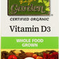 NaturesPlus Source of Life Garden Vitamin D3 60 Vegan Capsules Front of Box