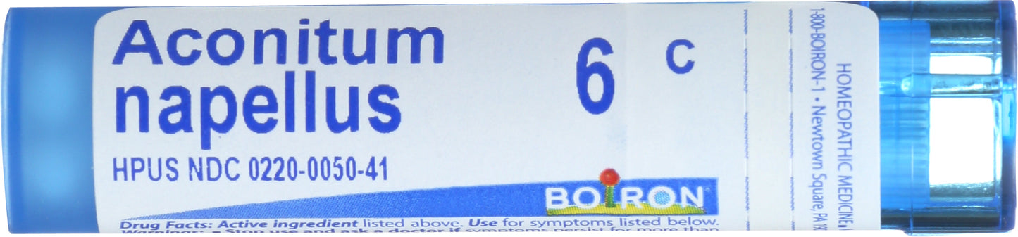 Boiron ACONITUM NAPELLUS 6c Front