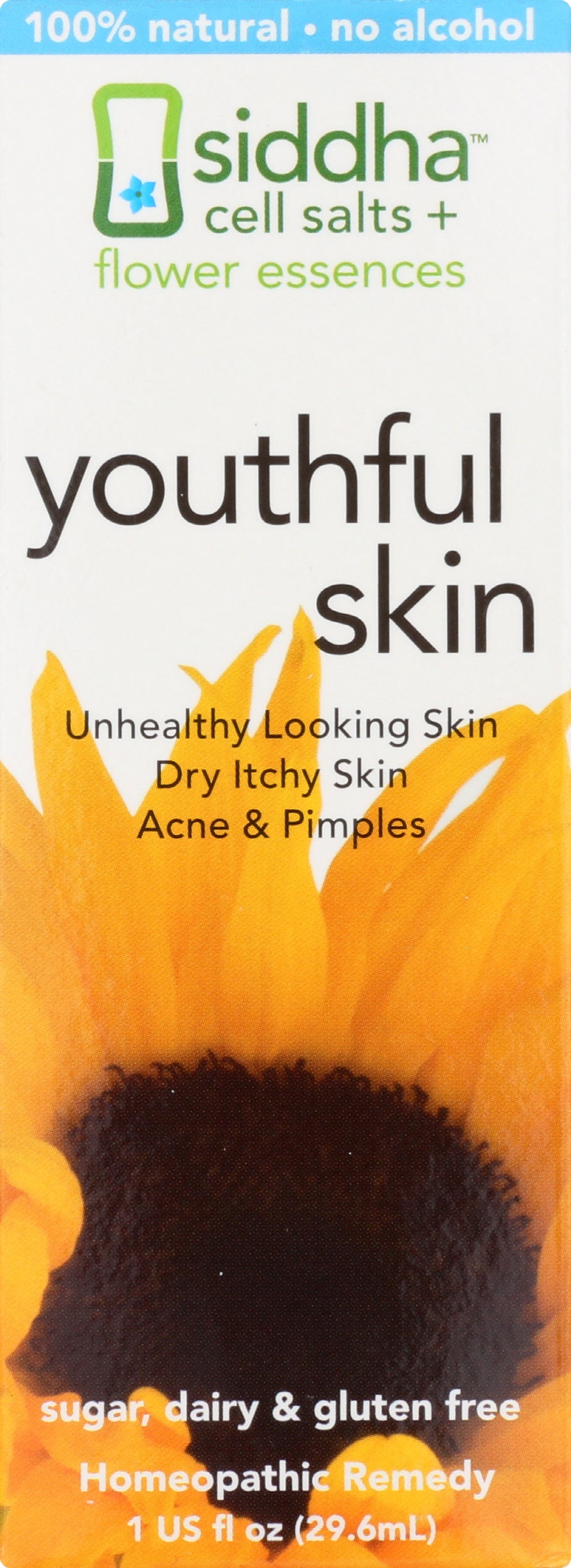 Siddha Remedies Youthful Skin 1 Fl. Oz. Front
