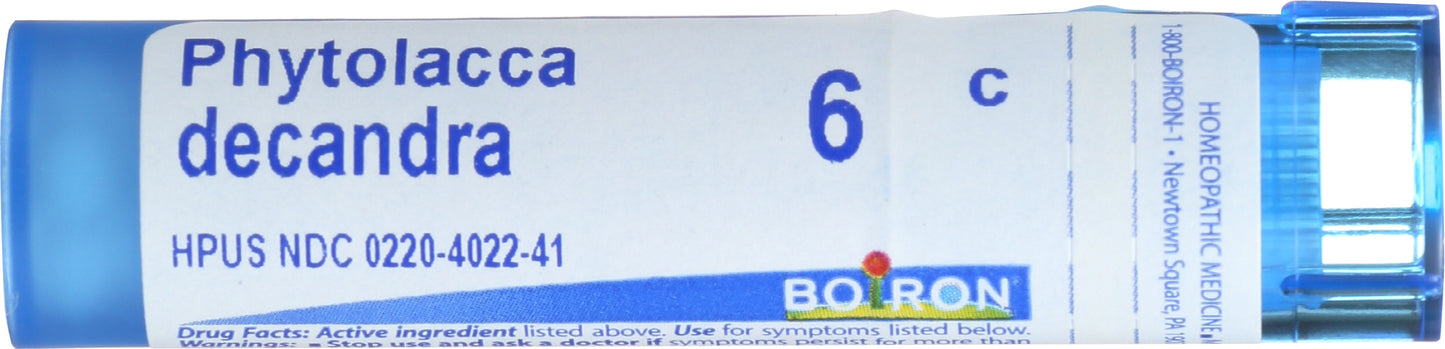 Boiron Phytolacca decandra 6c