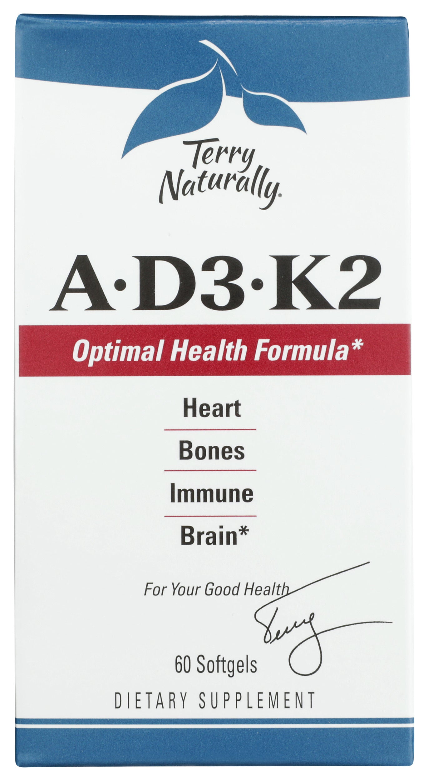 Terry Naturally A/D3/K2 60 Softgels