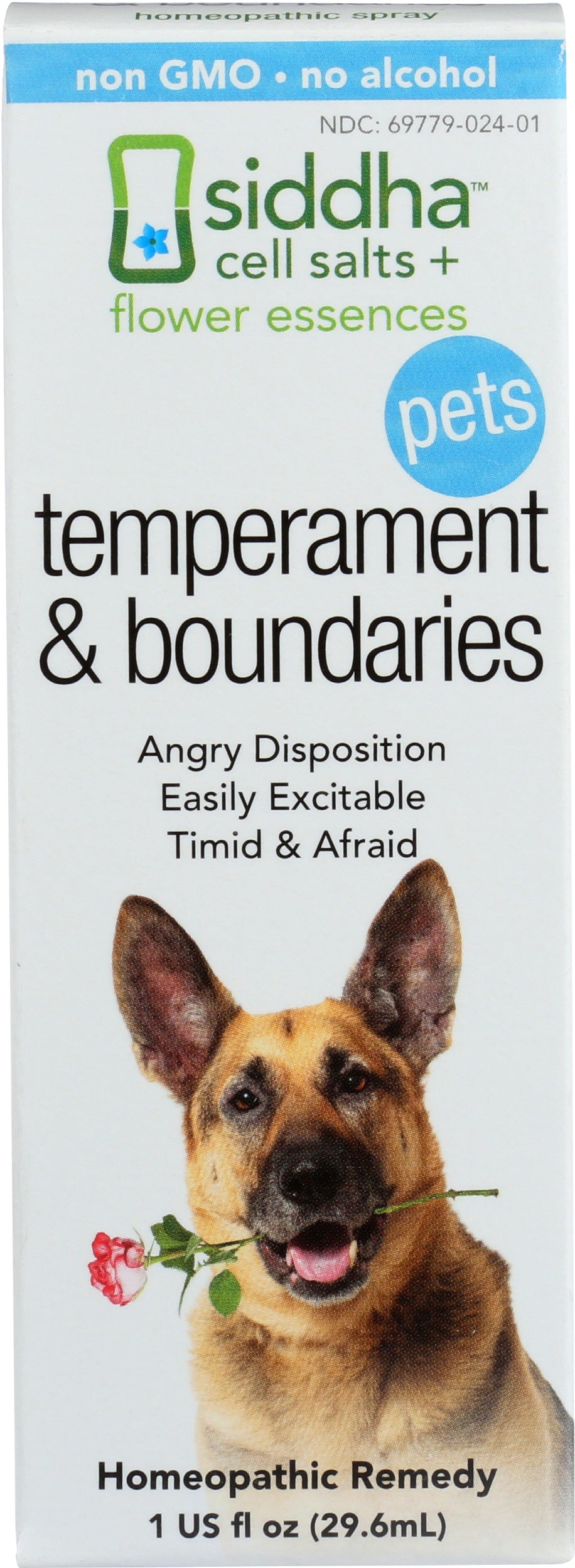 Siddha Remedies Pets Temperament & Boundaries 1 fl oz