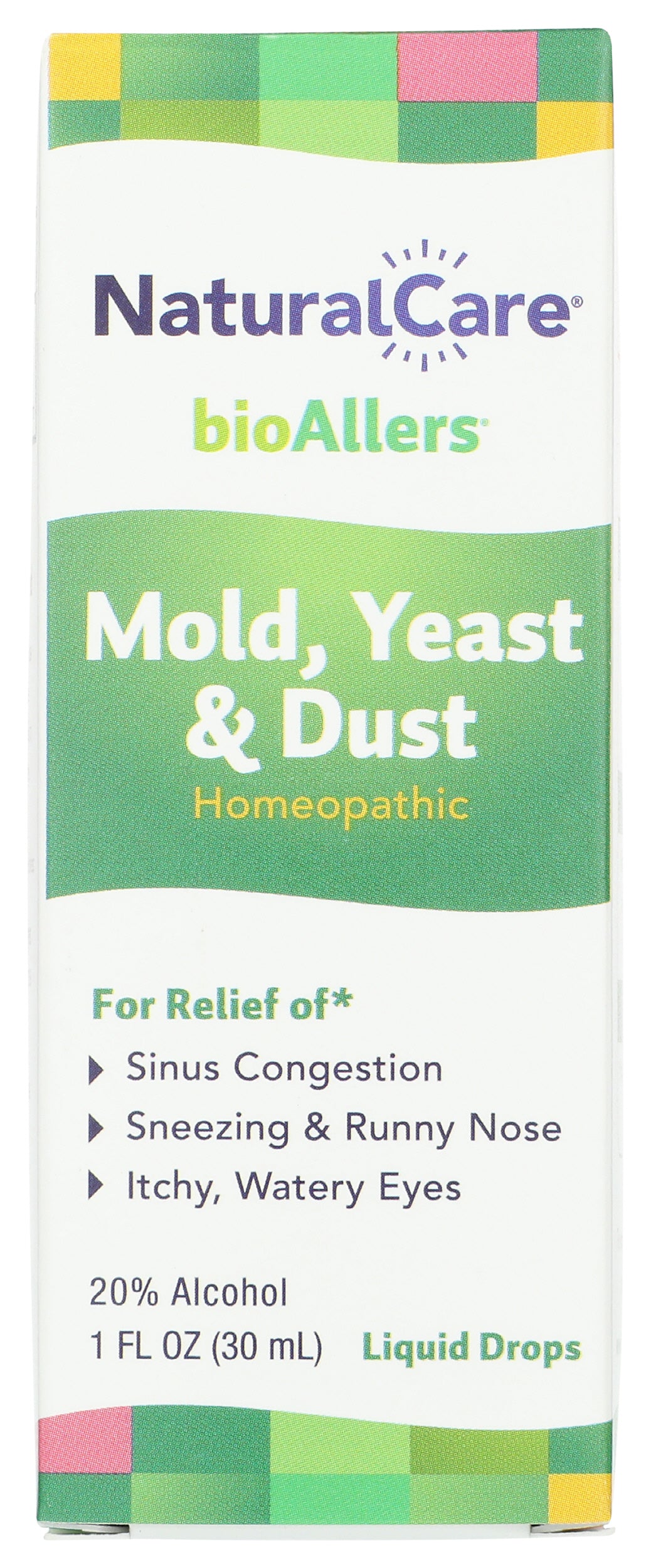 bioAllers Mold, Yeast & Dust 1 fl oz Front