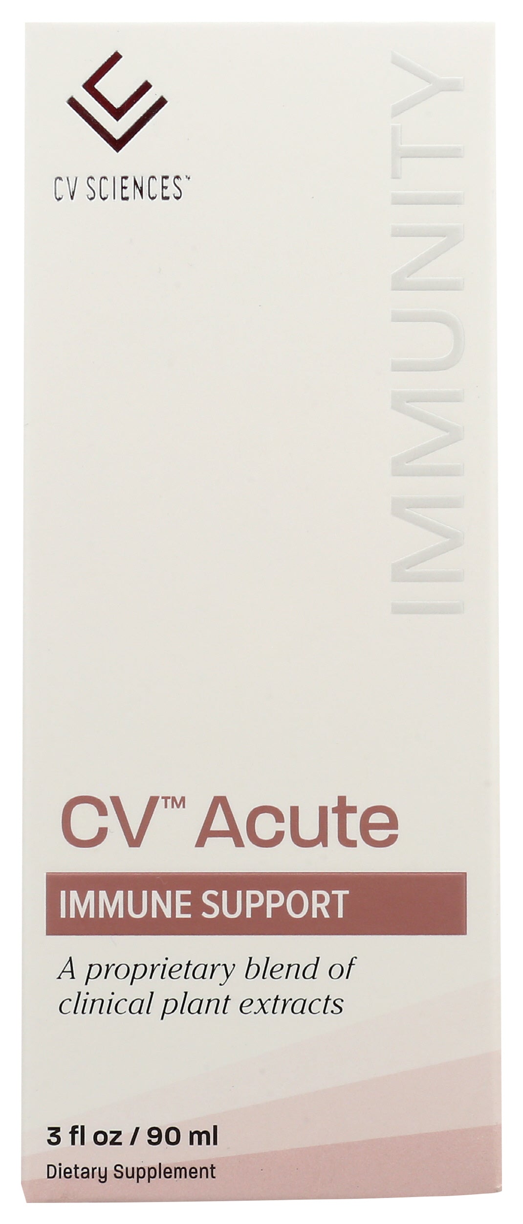 CV Sciences CV Acute 3 fl oz front of box