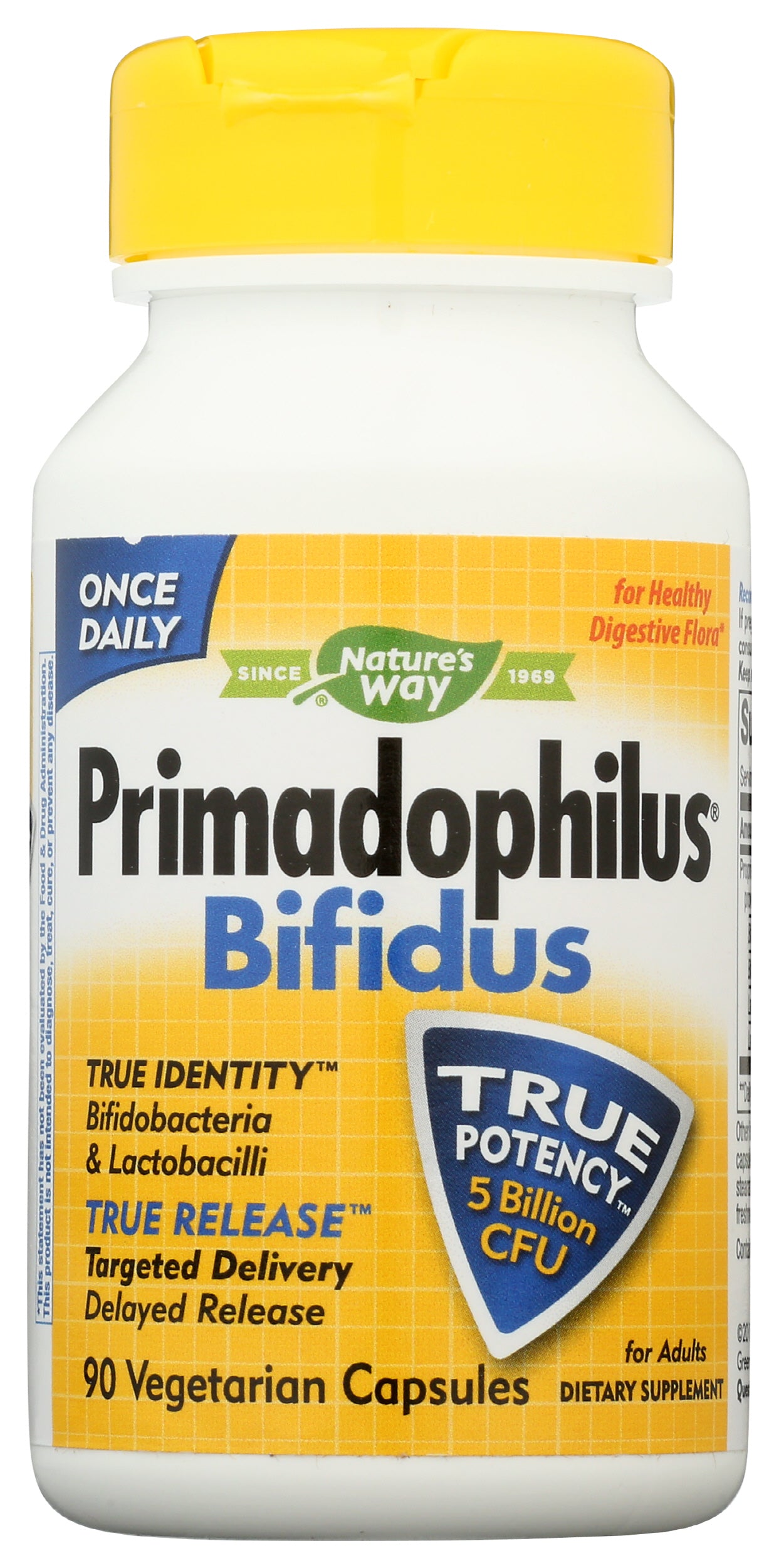 Nature's Way Primadophilus Bifidus Front of Bottle