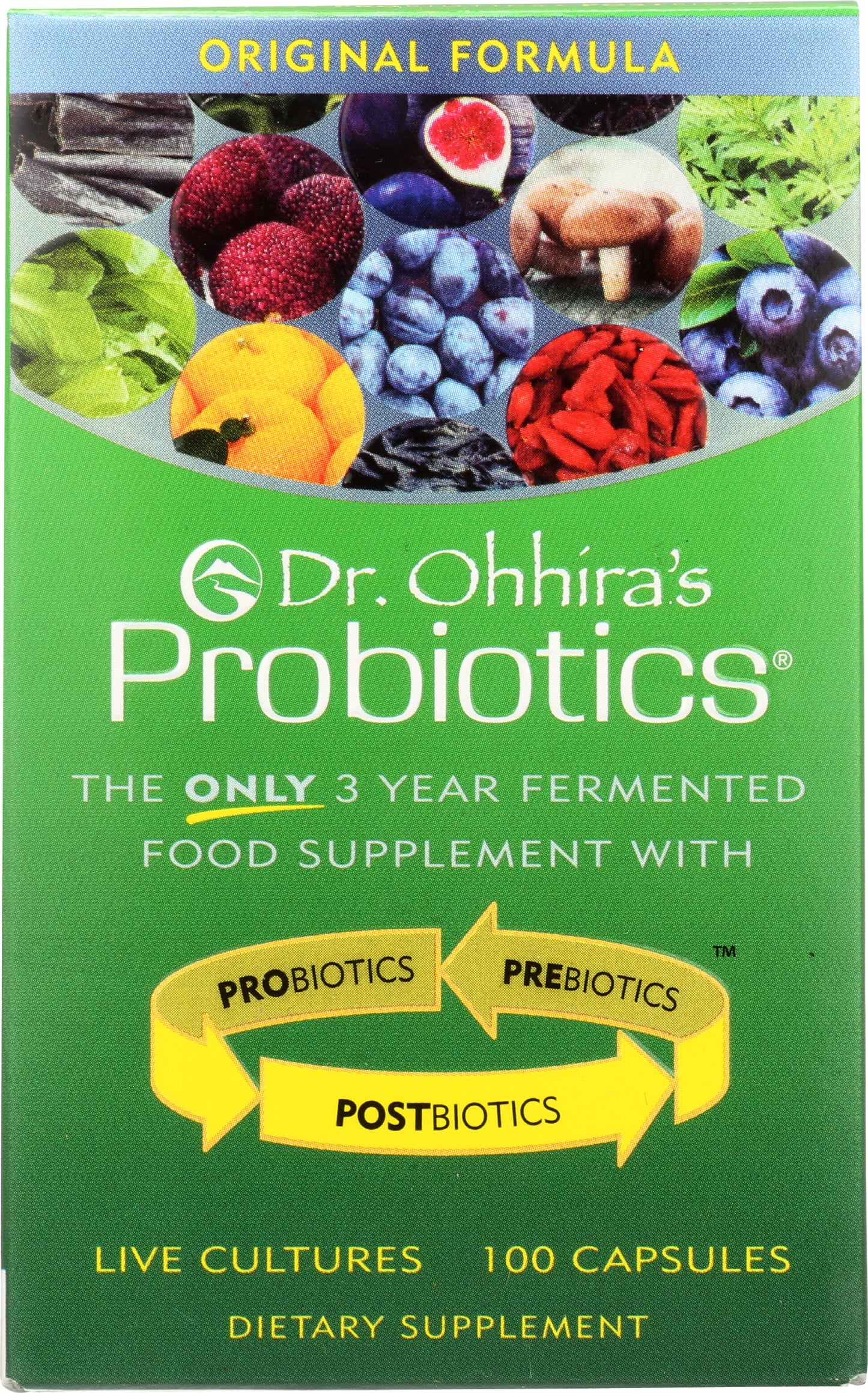 Dr. Ohhira's Probiotics Original Formula Front of Box